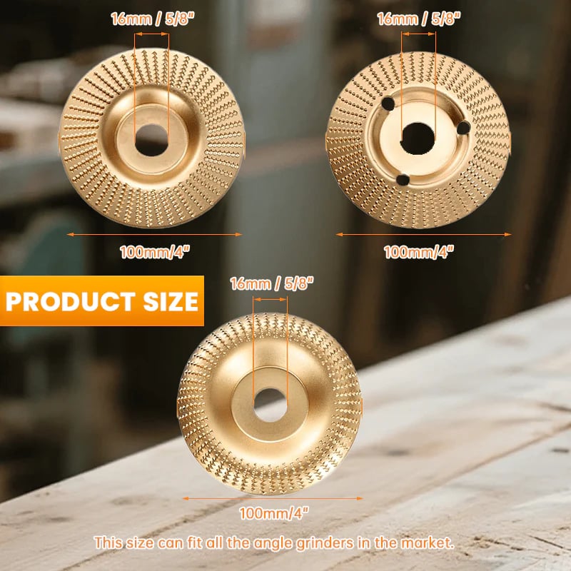 The Ultimate Companion for DIY Projects: Wood Carving & Sanding Wheel Set