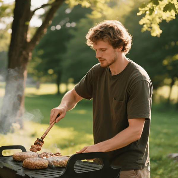 🏆 50K+ SOLD! – Almost Gone💥Slot Grill - Collapsible BBQ Grill for Easy Storage Steel