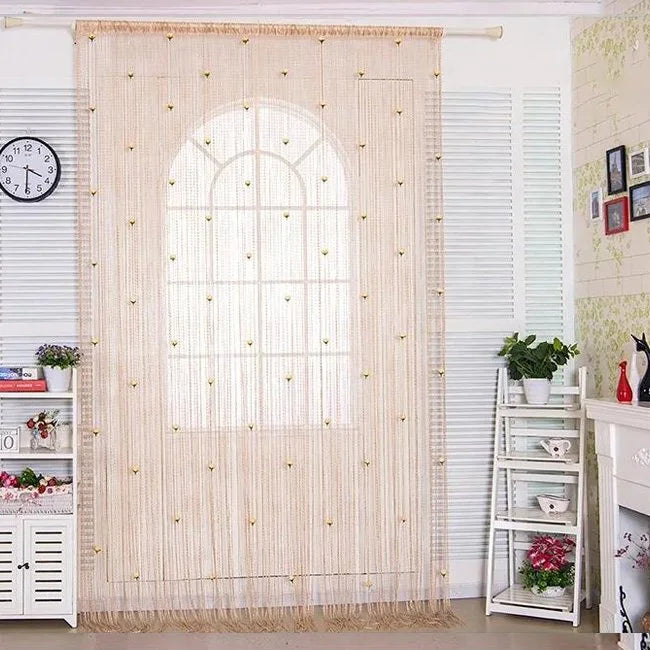 Velcro Versatile Decorative Rose Curtains