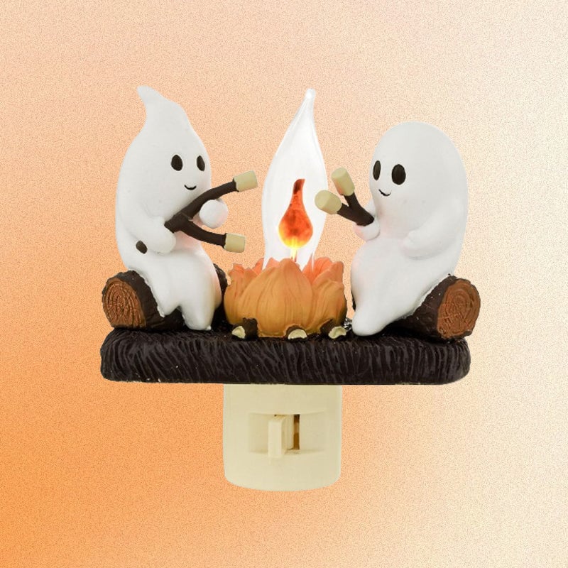 2026 Ghost Campfire Flickering Nightlight✨🔥👻