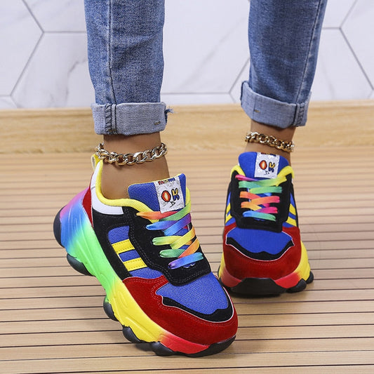 2024 Great Deals Comfortable Fashion Colorful Sneakers
