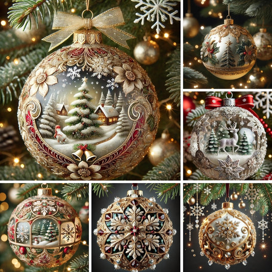 🔥Christmas Hot Sale - Planet Christmas Tree Ornaments