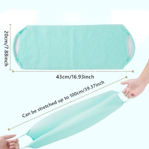 Last Day Promotion SAVE 49%🔥Stretchable Exfoliating Back Scrubber Washcloth