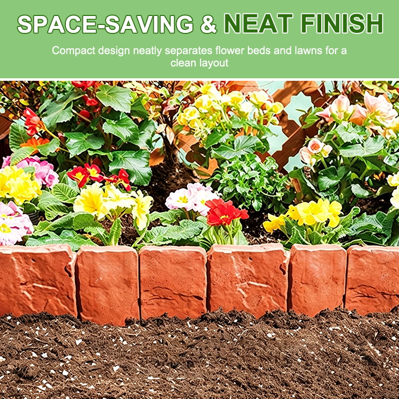 🏡 New Arrival: 40% OFF 🪴 Faux Stone Garden Fencing