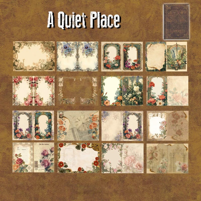 🔥 This Week's Special Deal 50% OFF- 📖Vintage Style Material Paper Book(📚Hardcover)