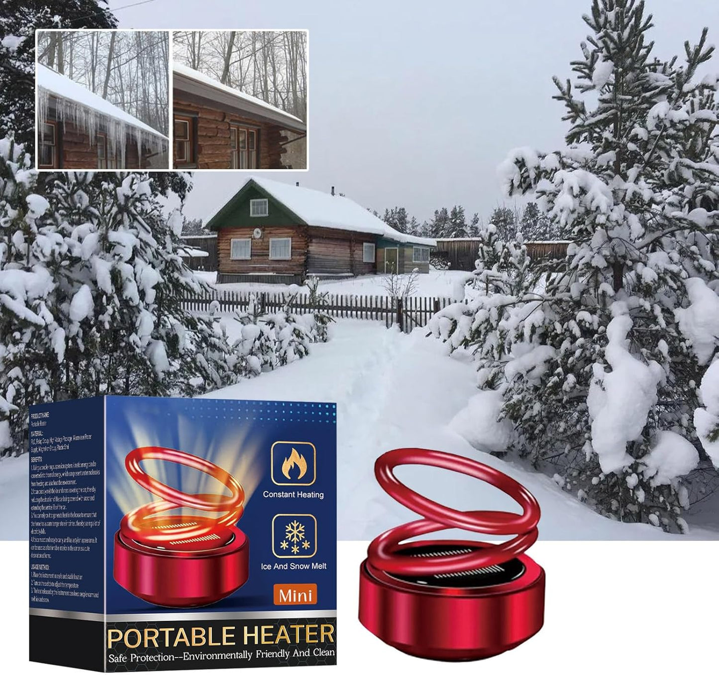 1+1 FREE | Portable Kinetic Molecular Heater Enjoy efficient heat anywhere
