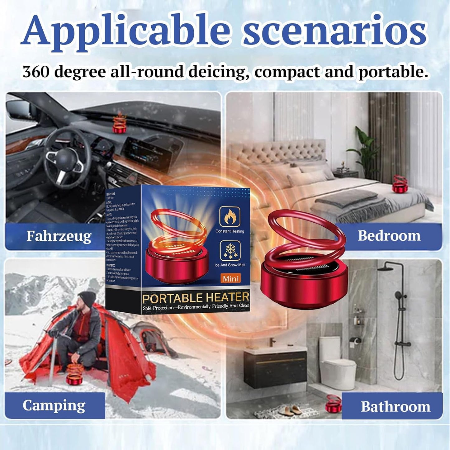 1+1 FREE | Portable Kinetic Molecular Heater Enjoy efficient heat anywhere