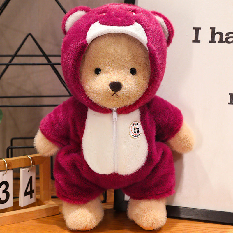 💞Perfect Gift💞Transforms into a Teddy Bear Doll🧸