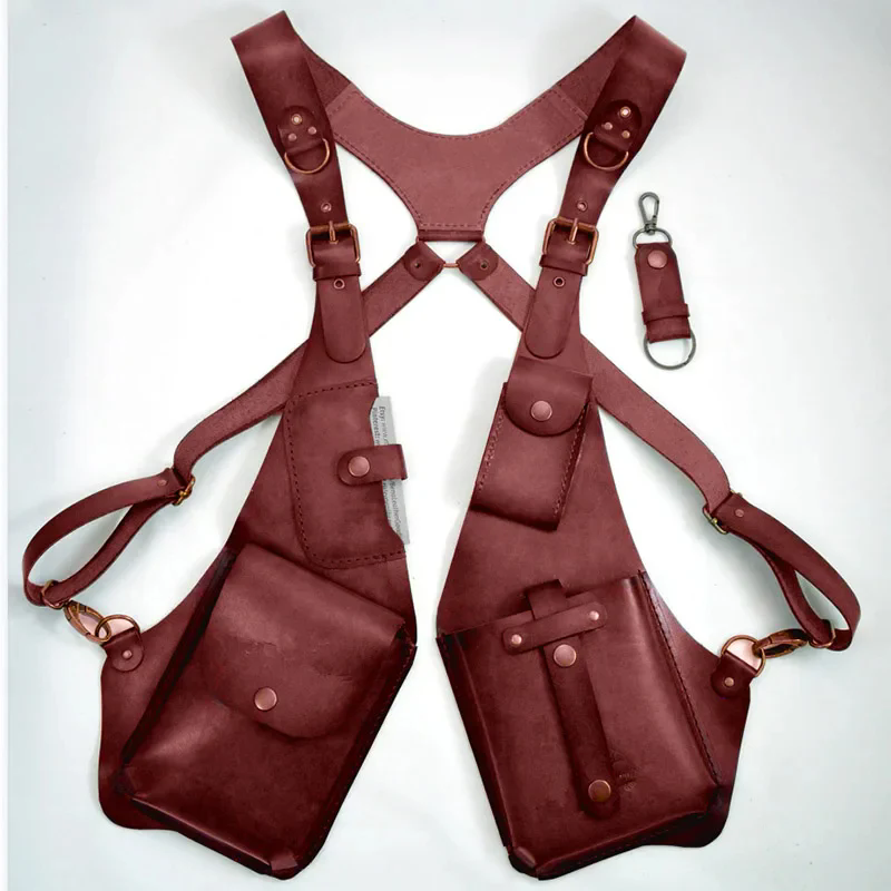 New Leather Anti-theft Harness (5 Color)