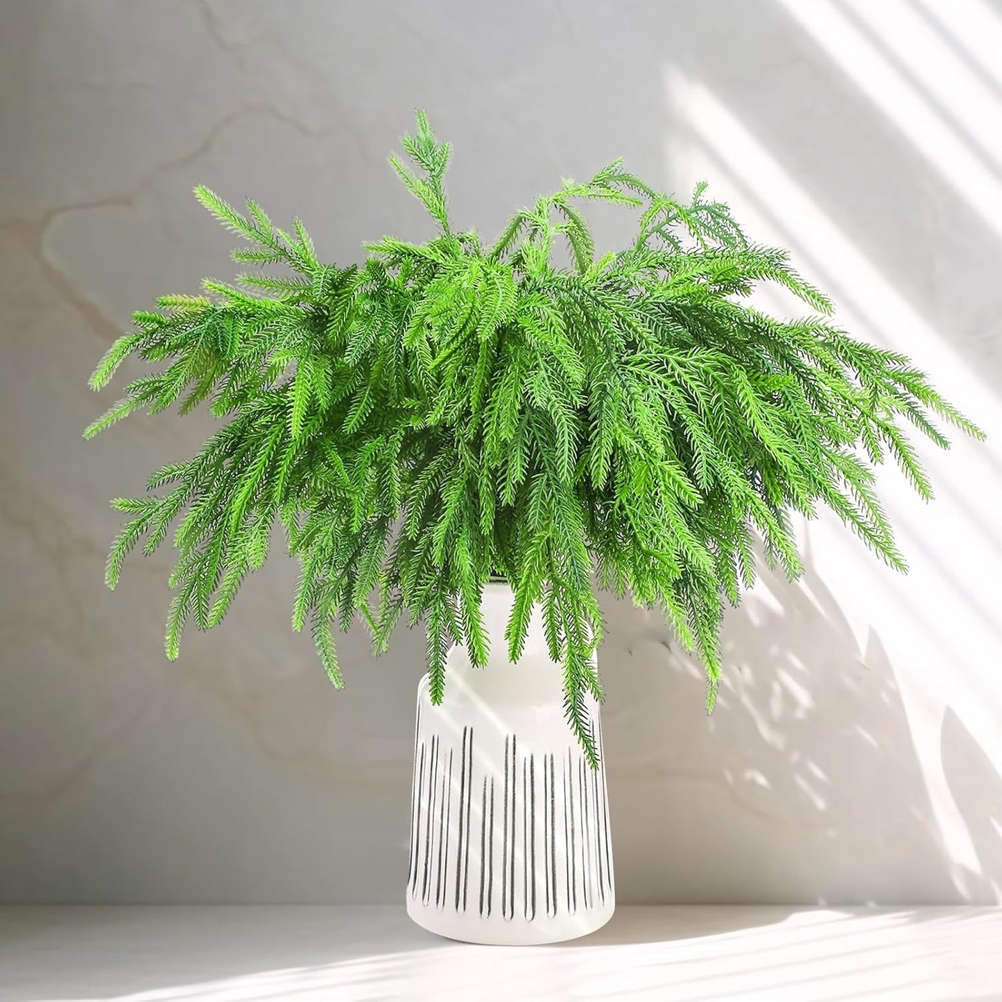 🔥Only $7.99🔥The Best Holiday Greenery - Realistic Norfolk Pine Stems