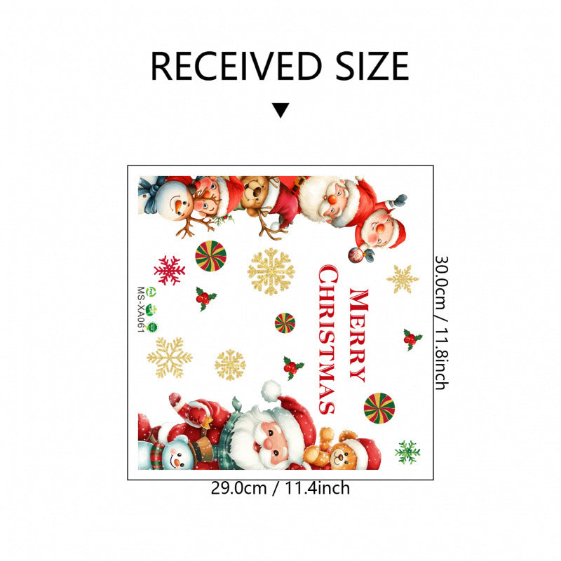 🎄Early Christmas Sale 49% off🎅 3D Christmas themed wall stickers