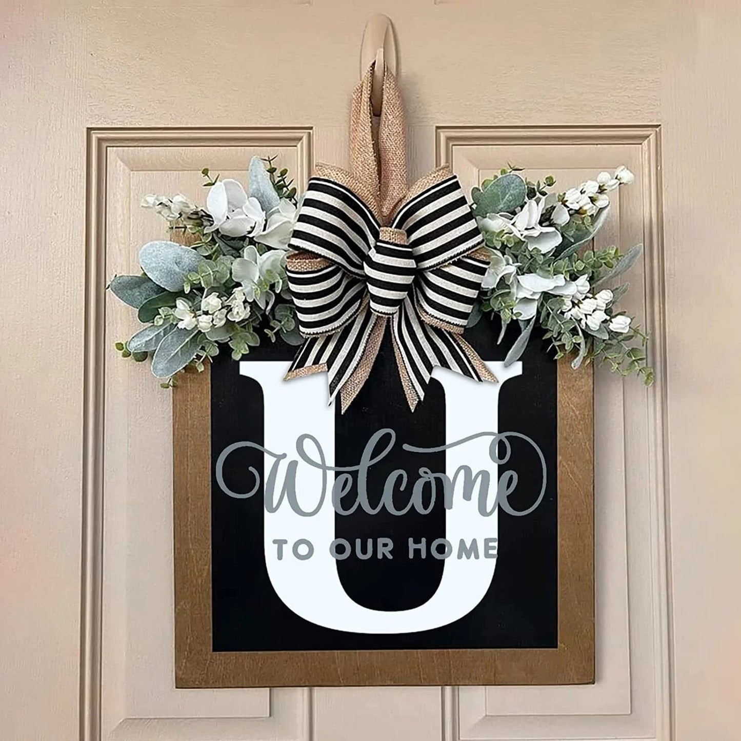 Welcome Front Door Wreath