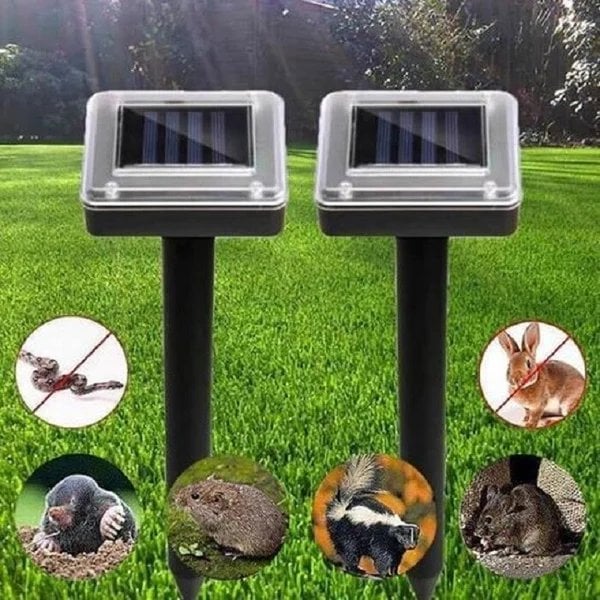 🔥49% OFF🔥Solar Powered Mole Repellent (Same for snakes/pests/rodents)