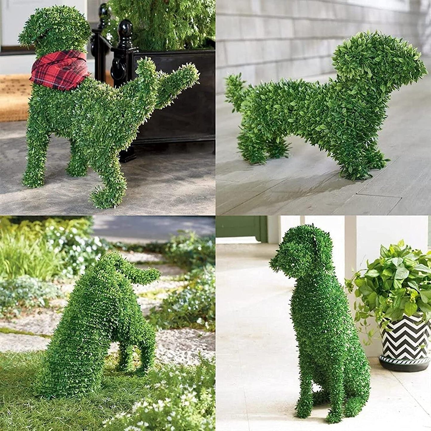 🔥Decorative Peeing Dog Topiary🐕And Other Animals-Handmade