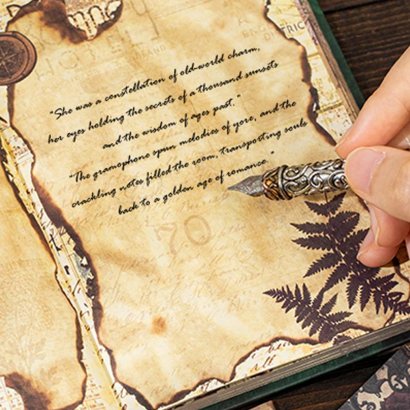 🔥 This Week's Special Deal 50% OFF- 📖Vintage Style Material Paper Book(📚Hardcover)