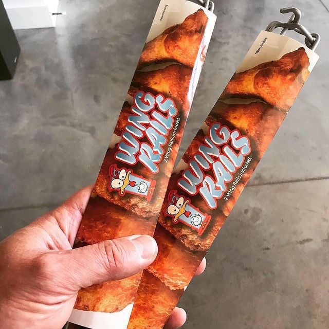 🐔Wing Rails make it easier to grill your chicken wings!🍗 – msheep.com