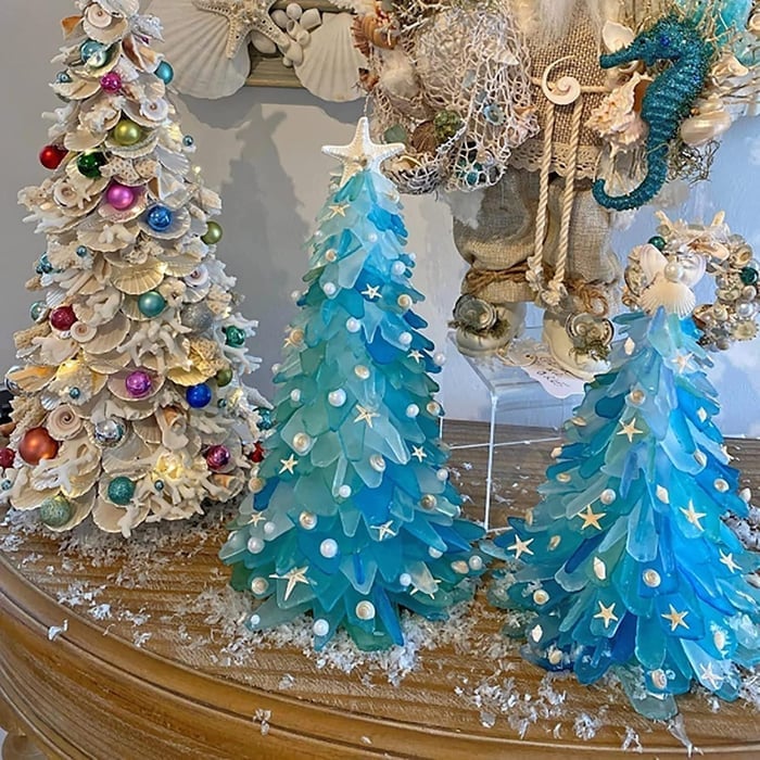 🔥Clearance Sale - 49% OFF🎄Sea Glass Christmas Tree