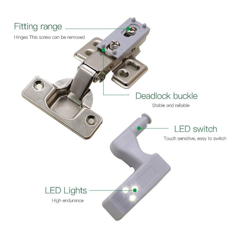 LED Inner Hinge Lamp Under Cabinet Lights✨✨