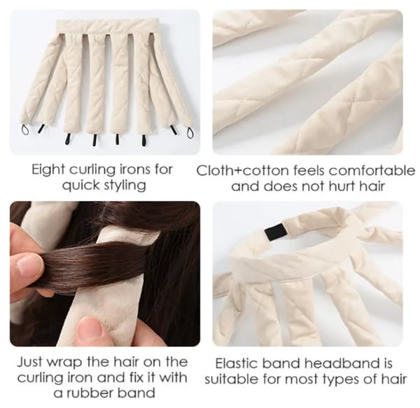 🔥Wake-Up-Ready Heatless Curls
