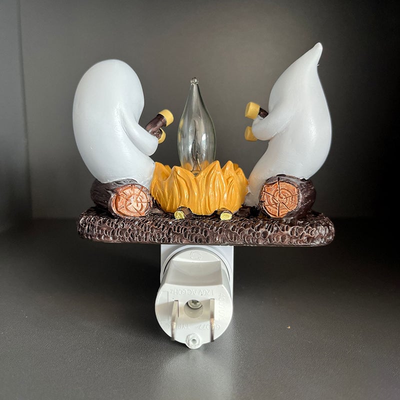 🎃Ghost Campfire NightLight