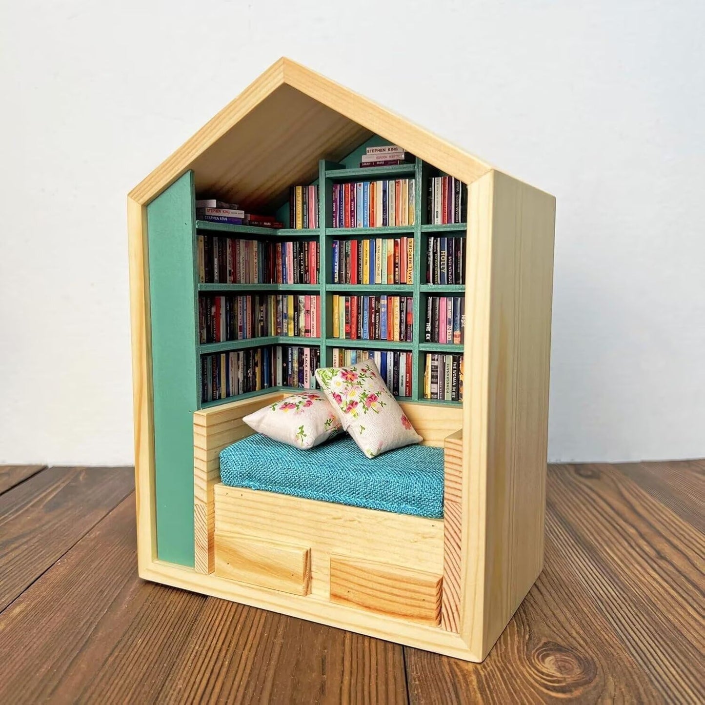 📚🏠Miniature Anxiety Bookshelf