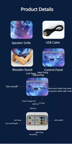 Starry Sky Bluetooth Speaker