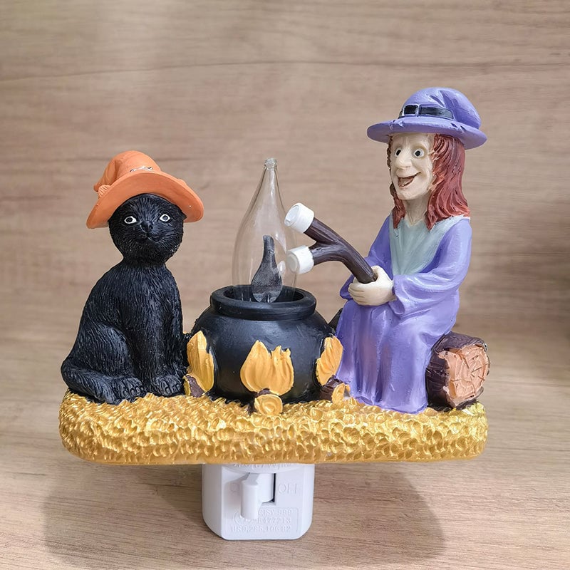 🎃Ghost Campfire NightLight