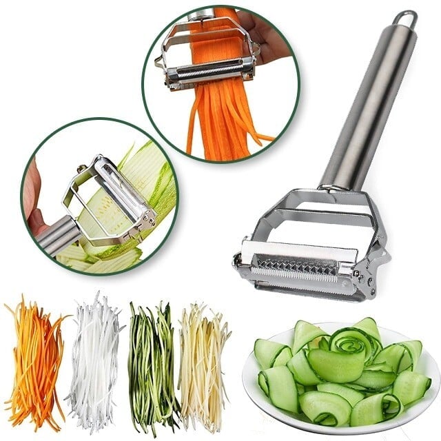 🔥Stainless Steel Multifunctional Peeler