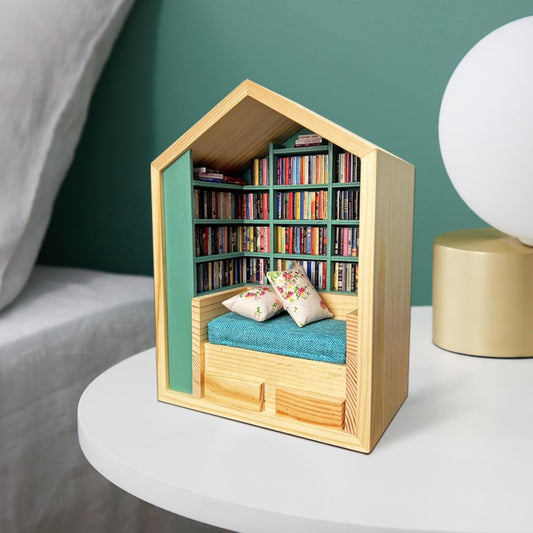📚🏠Miniature Anxiety Bookshelf