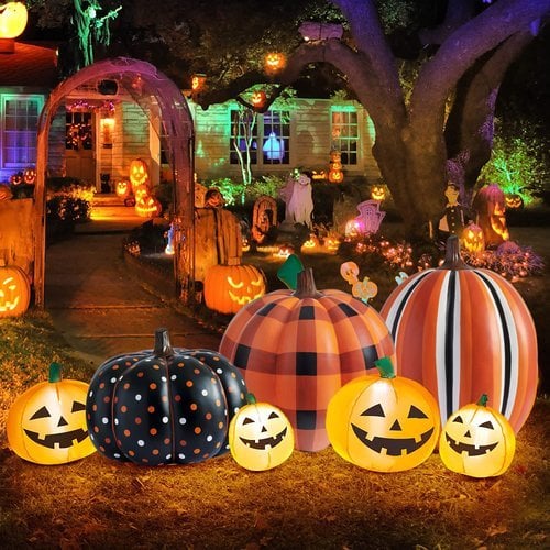 🎃Buy 1 Get 1 Free - Led Yard Pumpkins Inflatable Decorated