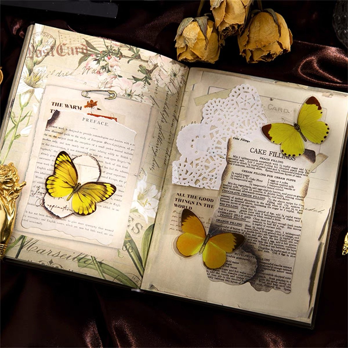 🔥 This Week's Special Deal 50% OFF- 📖Vintage Style Material Paper Book(📚Hardcover)