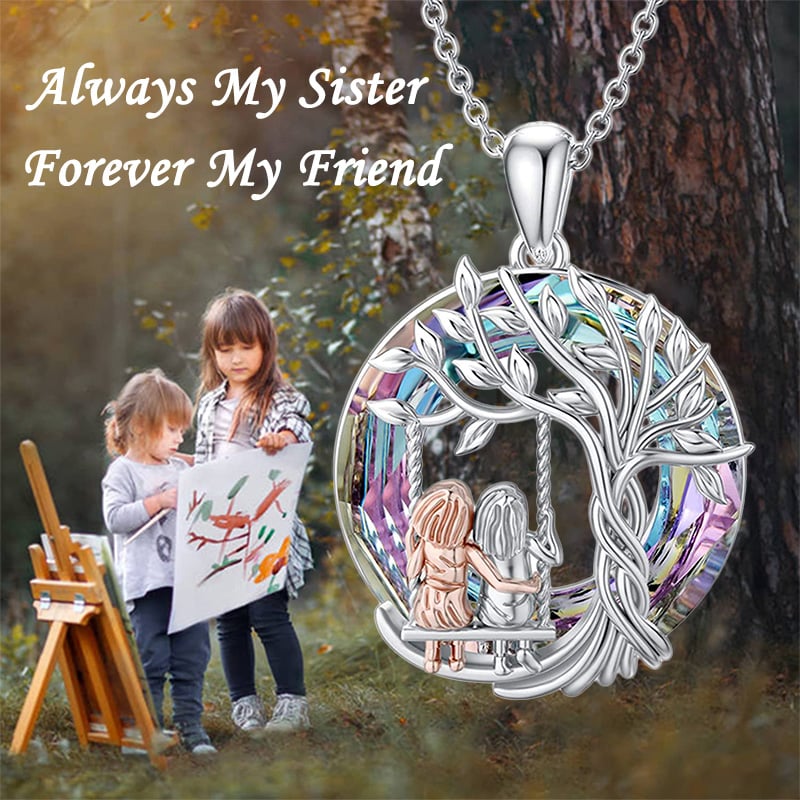 Shop Now 45% OFF--👯‍♀A Sister Is God's Way Of Making Sure We Never Walk Alone Bangle