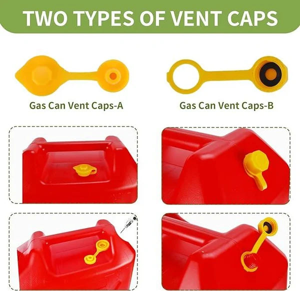 Upgraded Replacement Gas Can Spout with Flexible Nozzle, Fit for Most 1/2/5/10 Gal Can