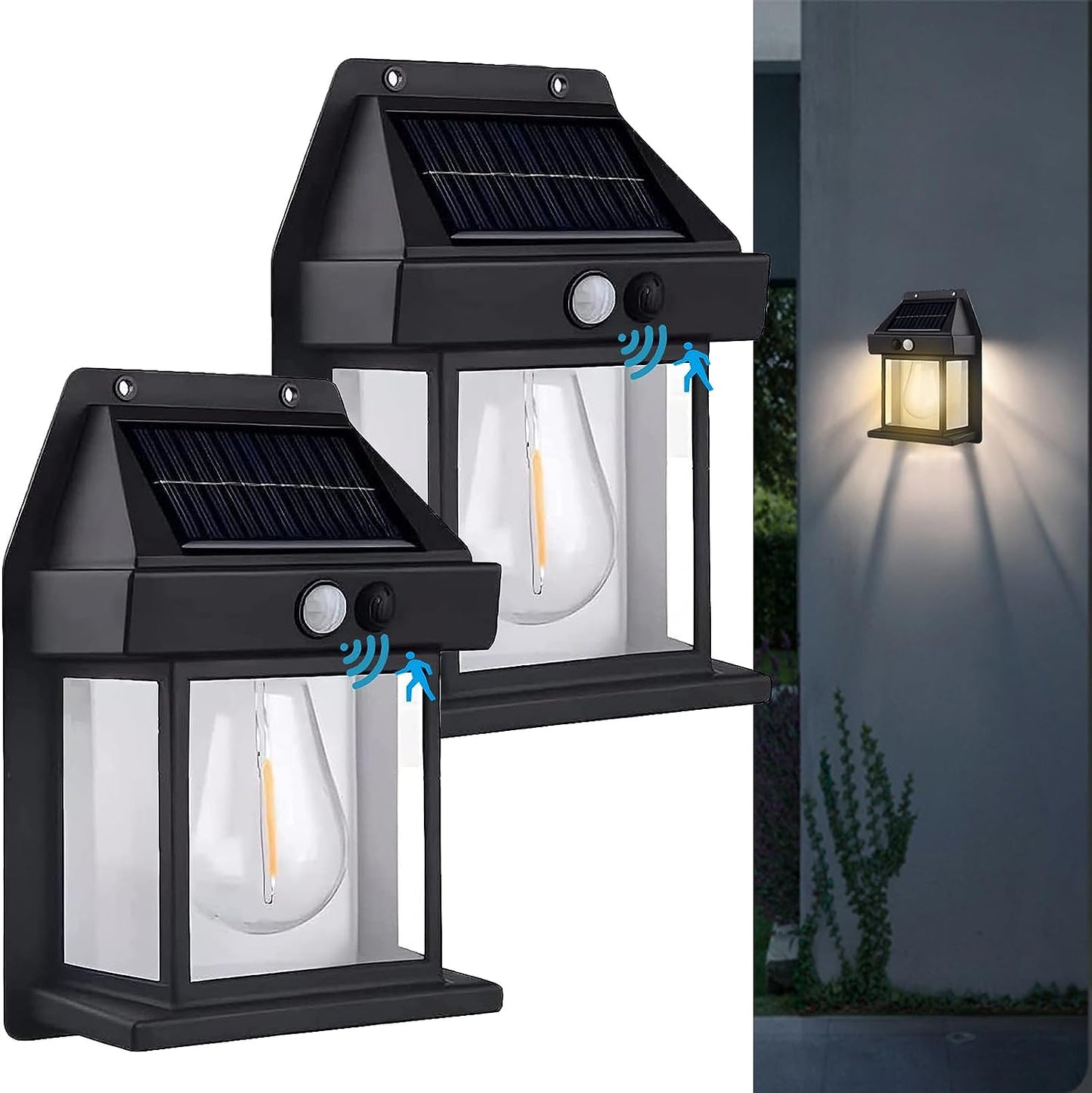 2024 New Outdoor Solar Wall Lamp