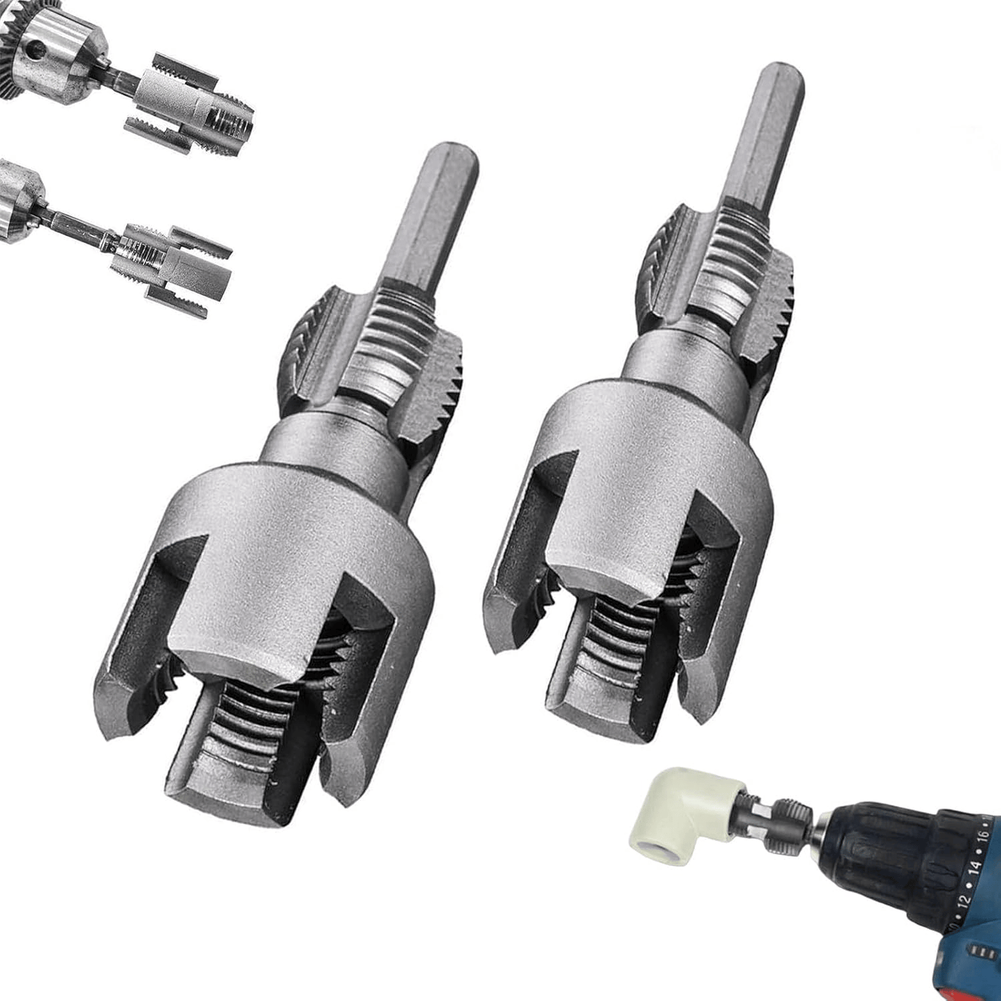 🔩💕Limited time offer - Integrated Internal & External Pipe Threading Tool