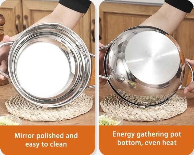 Stainless Steel Deep Fryer, Free Shipping Worldwide