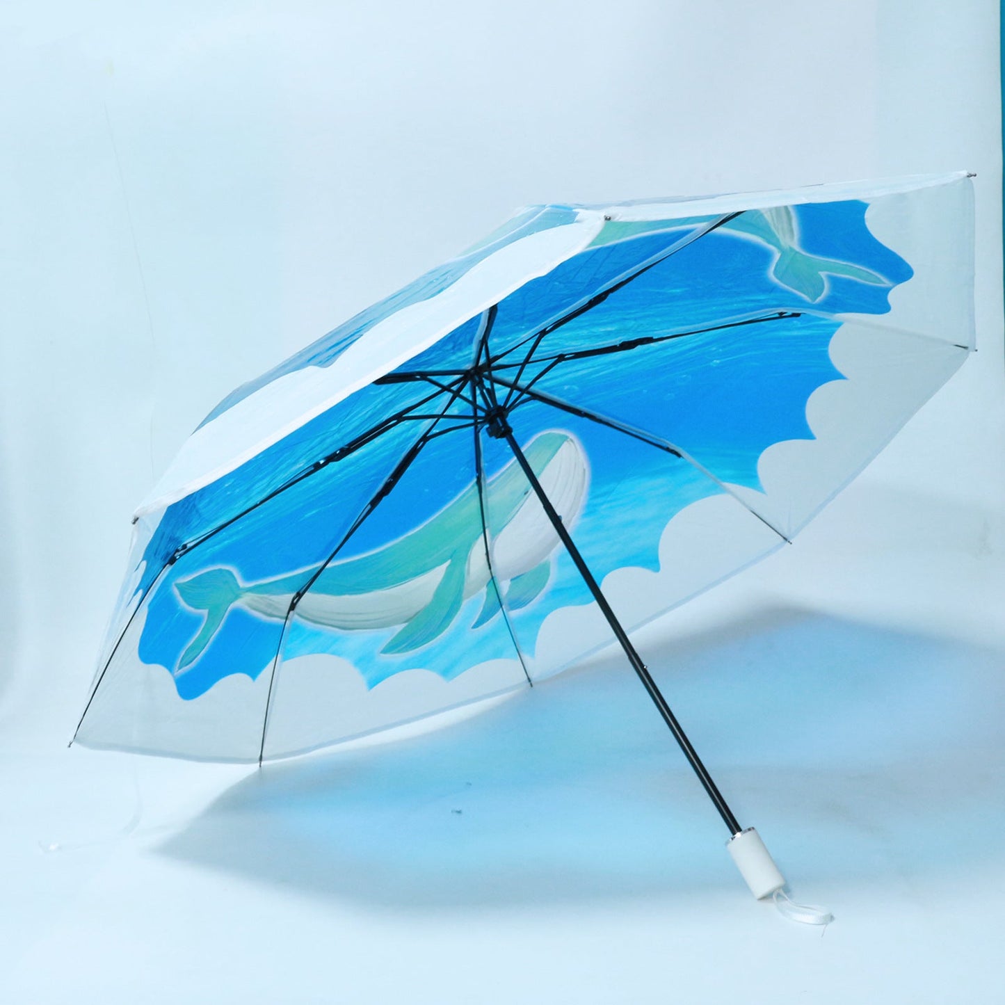 🔥Vintage Stained Glass Automatic Umbrella