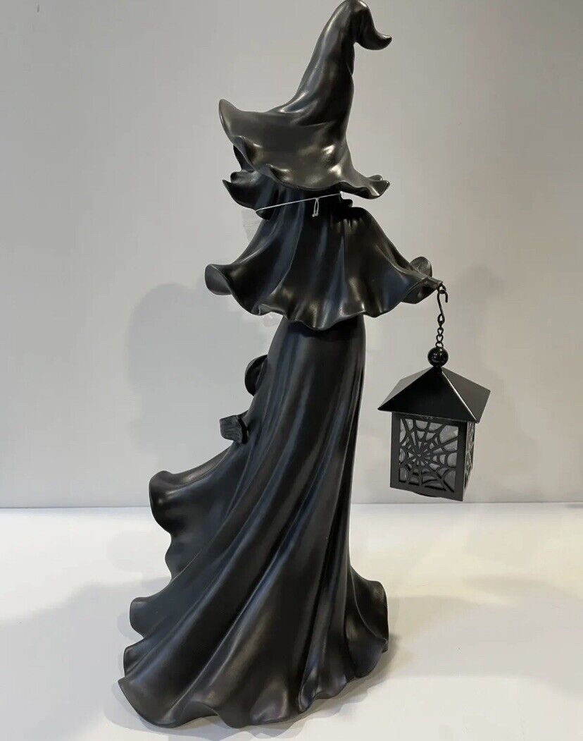 🎃Early Halloween Sale -Black Witch With Lantern