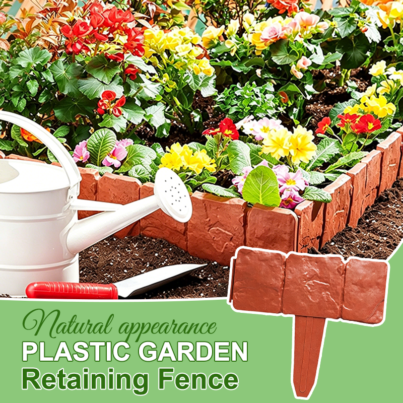 🏡 New Arrival: 40% OFF 🪴 Faux Stone Garden Fencing