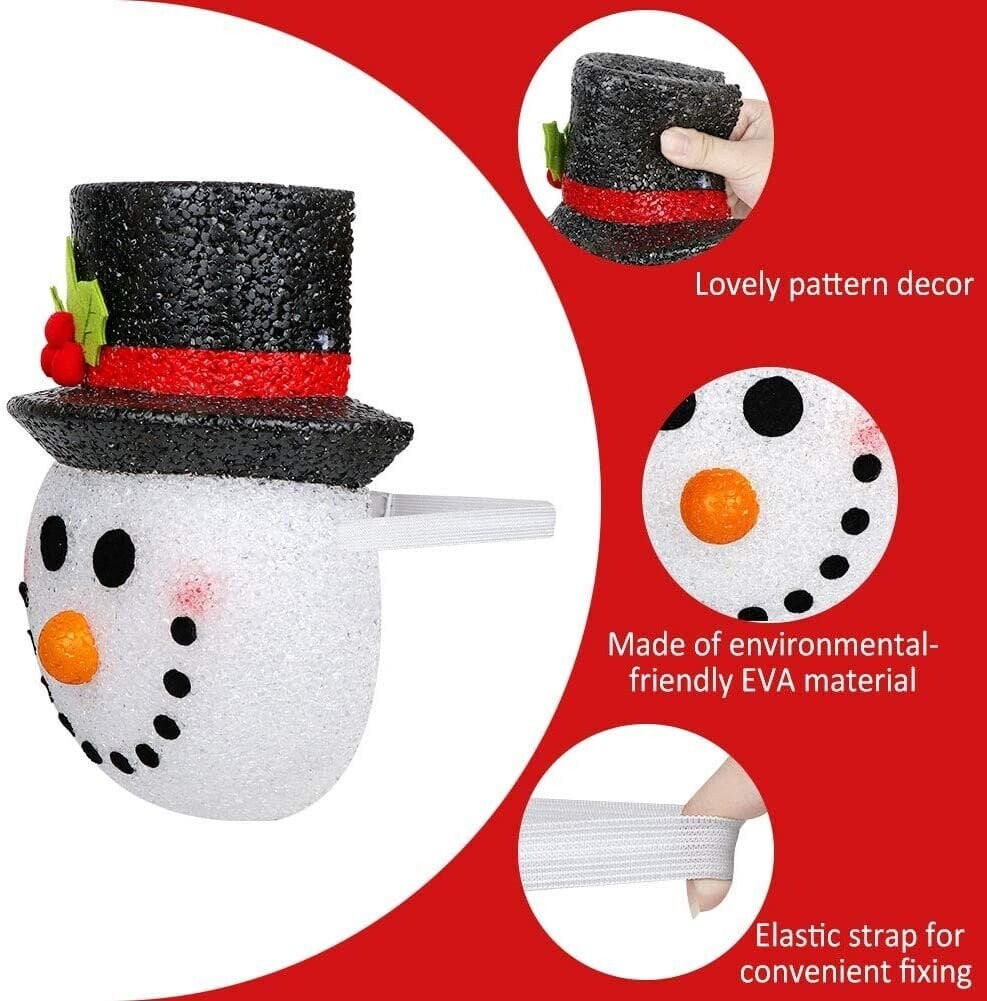 Snowman Porch Light Covers