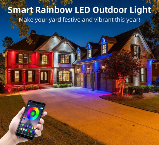 🎅 Early Christmas 49%OFF - Smart Rainbow LED Permanent Outdoor Light - Smart light 🎁