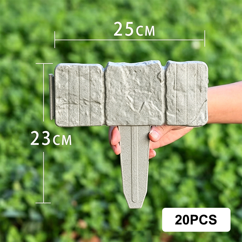 🏡 New Arrival: 40% OFF 🪴 Faux Stone Garden Fencing