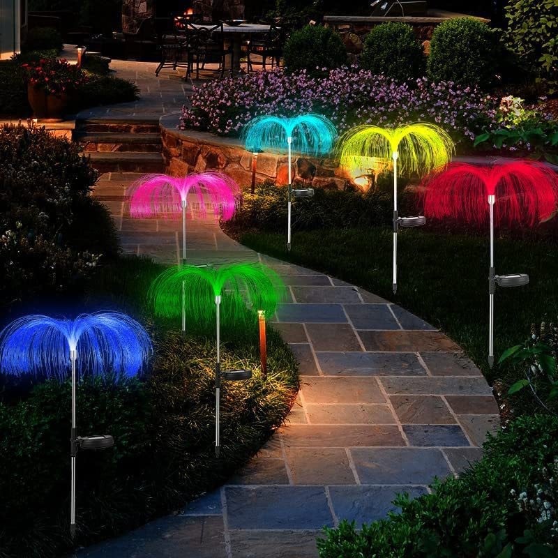 🔥Solar Garden Changing Jellyfish Lights