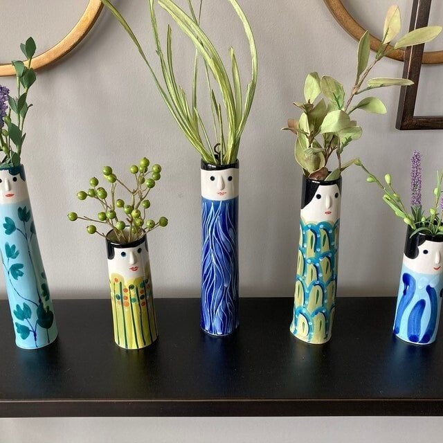 🎁Promotion -49% OFF 🎁 - Spring Family Bud Vases