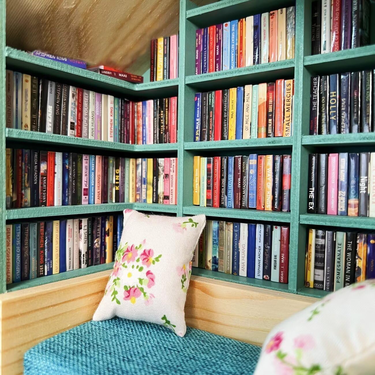 📚🏠Miniature Anxiety Bookshelf