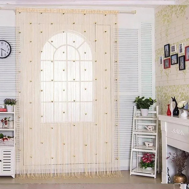 Velcro Versatile Decorative Rose Curtains