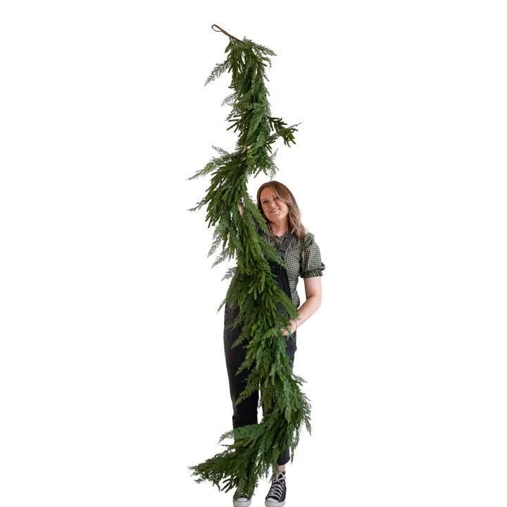 Real Touch Norfolk Pine Garland