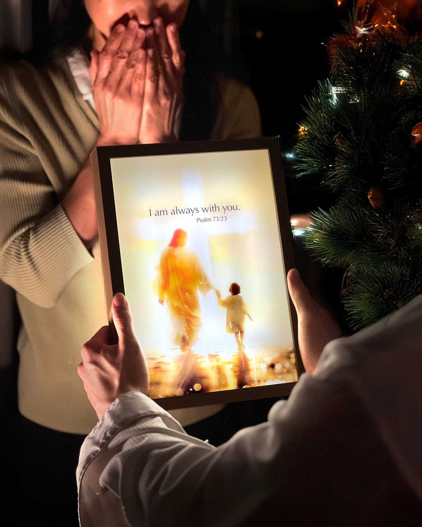 The Jesus Lamp( LED Painting Inspiring Jesus Painting Decorative Lights)
