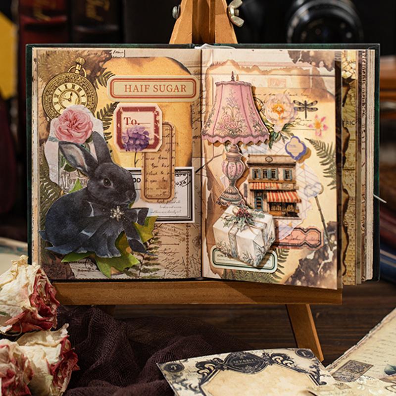 🔥 This Week's Special Deal 50% OFF- 📖Vintage Style Material Paper Book(📚Hardcover)