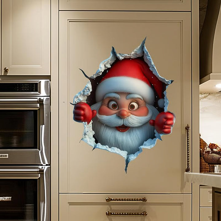 🎄Early Christmas Sale 49% off🎅 3D Christmas themed wall stickers